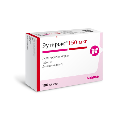 ЭУТИРОКС 150МКГ N100 ТАБЛ