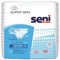SENI SUPER ПОДГУЗНИКИ ДЛЯ ВЗРОСЛЫХ РАЗМЕР SMALL ОБХВАТ ТАЛИИ 55-80 N10