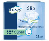 ТЕНА Подгузники СЛИП СУПЕР L N28 #