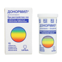 Донормил таб. п/п/о 15мг №10