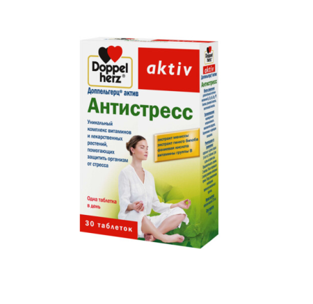 ДОППЕЛЬГЕРЦ АКТИВ АНТИСТРЕСС N30 ТАБЛ