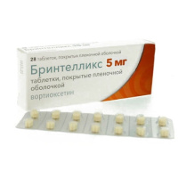 Бринтелликс табл п/о плен 5 мг х28