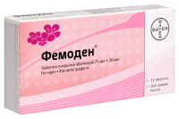 Фемоден таб. п/о  №21