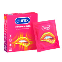 Презервативы Дюрекс/Durex плесуремакс ребристая и точечная структ N3