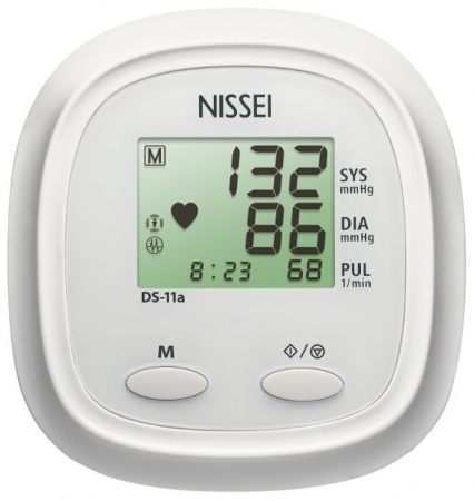 Тонометр Nissei DS - 11а (автомат с универсальной манжетой 22-42см, адаптер)