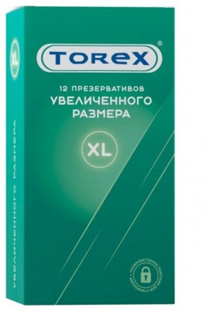 TOREX ПРЕЗЕРВАТИВЫ УВЕЛИЧЕННОГО РАЗМЕРА XL N12