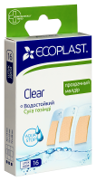 ECOPLAST НАБОР ПЛАСТЫРЕЙ МЕДИЦИНСКИХ ПОЛИМЕРНЫХ CLEAR N16