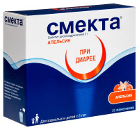 СМЕКТА 3 Г N20 ПАКЕТ 3,76 ПОР Д/СУСП Д/ПРИЕМА ВНУТРЬ (АПЕЛЬСИНОВЫЙ)