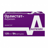 Орлистат-Акрихин капс. 120мг №84