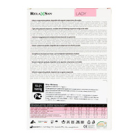 RELAXSAN LADY КОЛГОТКИ КОМПРЕССИОННЫЕ COLLANT 70den 1КЛАСС/15-21mmHg (АРТ 980А) РАЗМЕР 3/ЧЕРНЫЙ /АКЦИЯ за 1 шт