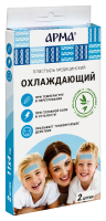 ПЛАСТЫРЬ МЕДИЦИНСКИЙ ОХЛАЖДАЮЩИЙ С ЭВКАЛИПТОМ АРМА 11Х4СМ N2