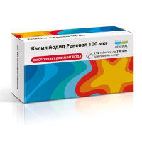 КАЛИЯ ЙОДИД РЕНЕВАЛ 100МКГ N112 ТАБЛ