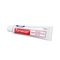 Латикорт мазь д/наруж прим 0,10% тубы алюм 15 г х1