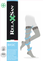 RELAXSAN BASIC ЧУЛКИ КОМПРЕССИОННЫЕ STAY-UP 140den 1КЛАСС/18-22mmHg (АРТ 870) РАЗМЕР 3/ТЕЛЕСНЫЙ