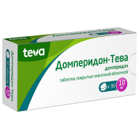 Домперидон-Тева таб. п.п.о. 10мг N30