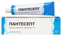 Пантесепт 5% 30г крем