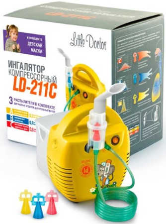 Ингалятор компрессорный LD - 211С (белый)