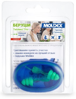 БЕРУШИ MOLDEX TWISTERS TRIO ВКЛАДЫШИ ПРОТИВОШУМНЫЕ СО СЪЕМНЫМ ШНУРКОМ N2