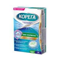Корега таб. д/очищения зубных протезов отбеливающие N30
