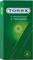 TOREX ПРЕЗЕРВАТИВЫ С ТОЧКАМИ N12