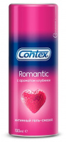 Контекс Romantic гель-смазка (с ароматом клубники) 100 мл х1