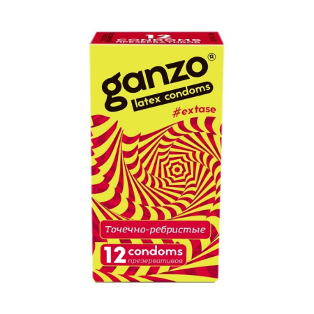 ПРЕЗЕРВАТИВЫ GANZO EXTASE N12