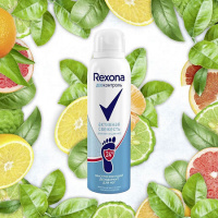 REXONA ДЕЗОДОРАНТ-АЭРОЗОЛЬ ДЛЯ НОГ ДЕОКОНТРОЛЬ АКТИВНАЯ СВЕЖЕСТЬ 150МЛ