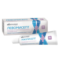 Левомисепт мазь д/нар.прим. туба 40г