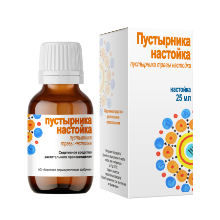 Пустырника настойка 25мл фл.