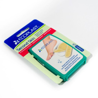 ECOPLAST ПЛАСТЫРЬ ПРОТИВОМОЗОЛЬНЫЙ ГИДРОКОЛЛОИДНЫЙ SECOND SKIN 44Х69ММ N2+20Х60ММ N3