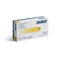 ПЕРЧАТКИ СМОТРОВЫЕ ARCHDALE DEMAX ЛАТЕКСНЫЕ НЕСТЕРИЛЬНЫЕ НЕОПУДРЕННЫЕ ТЕКСТУРИРОВАННЫЕ M N50 ПАР