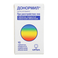 Донормил таб. п/п/о 15мг №10