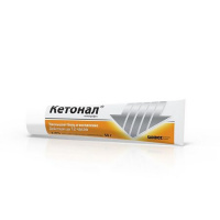 Кетонал гель д/нар. прим. 2.5% туба 50г
