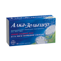 АЛКА-ЗЕЛЬТЦЕР 324 МГ + 965 МГ + 1625 МГ N10 ШИП ТАБЛ