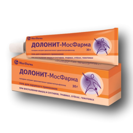 Долонит-МосФарма гель д/нар. прим. туба 30г