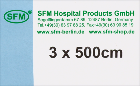 ЛЕЙКОПЛАСТЫРЬ SFM-PLASTER МЕДИЦИНСКИЙ ФИКСИРУЮЩИЙ ТКАНЕВЫЙ 3X500СМ