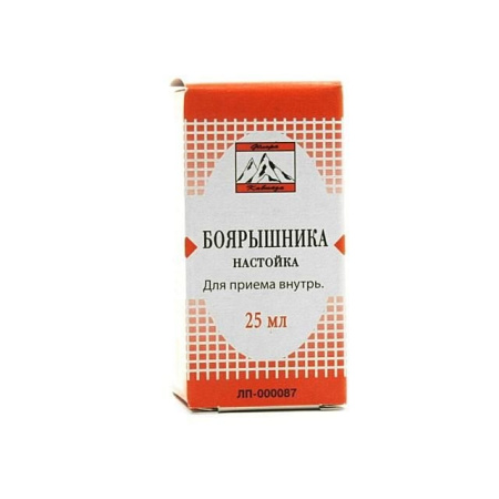 Боярышника настойка фл 25 мл х1