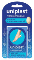 Пласт. Uniplast гидроколлоидный от влажных мозолей 44х69 мм №5