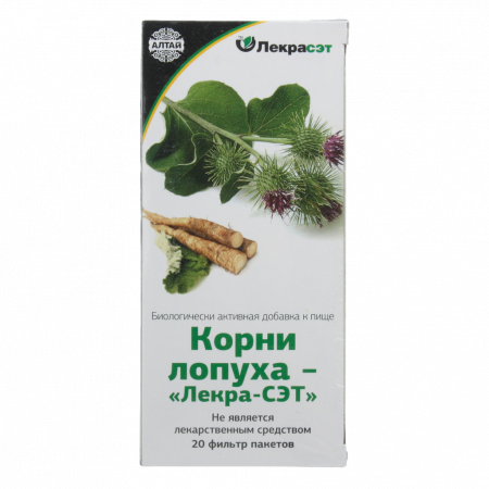 ЛОПУХА КОРНИ 1,5 N20 Ф/П ЛЕКРА-СЭТ