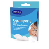 ПОВЯЗКА COSMOPOR E STERIL/КОСМОПОР Е СТЕРИЛ 10Х8СМ N10 ВПИТЫВАЮЩАЯ ПЛАСТЫРНОГО ТИПА СТЕРИЛЬНЫЕ