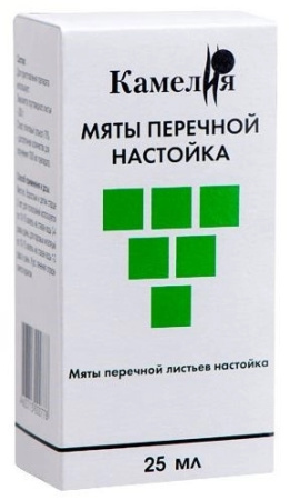 МЯТЫ ПЕРЕЧНОЙ НАСТОЙКА 25МЛ/ИНД/УП/КАМЕЛИЯ/