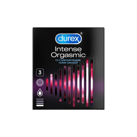 Дюрекс Презервативы Intense Orgasmic х3 ^