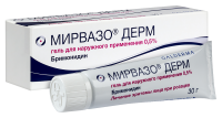 МИРВАЗО ДЕРМ 0,5% 30,0 ГЕЛЬ Д/НАРУЖ ПРИМ