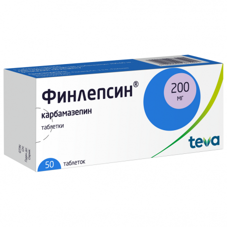 Финлепсин таб. 200мг N50