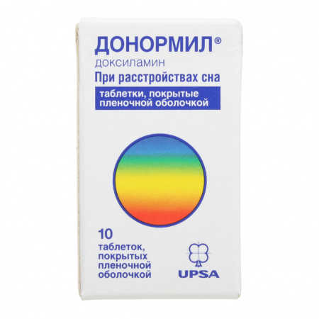 Донормил таб. п/п/о 15мг №10