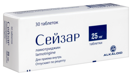 Сейзар таб. 25мг N30