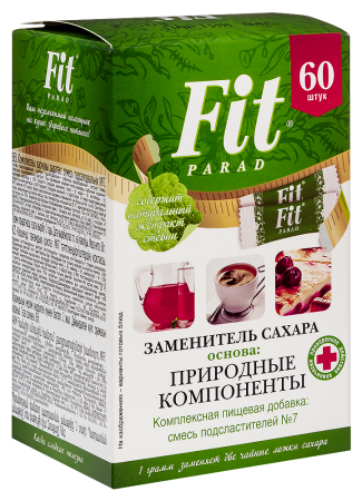 ФИТ ПАРАД N7 СТОЛОВЫЙ ПОДСЛАСТИТЕЛЬ N60