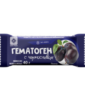 ГЕМАТОГЕН С ЧЕРНОСЛИВОМ 40,0 ПЛИТКА/ЭКЗОН