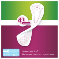 Прокладки урологич Депенд д/женщин нормал N12