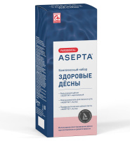 Асепта набор комплексный здоровые десны:бальзам+ополаскиватель+з/паста